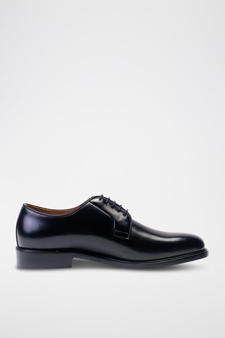 Derbies de couro envernizado Mckay - Preto - Preto