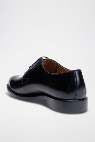Derbies de couro envernizado Mckay - Preto - Preto