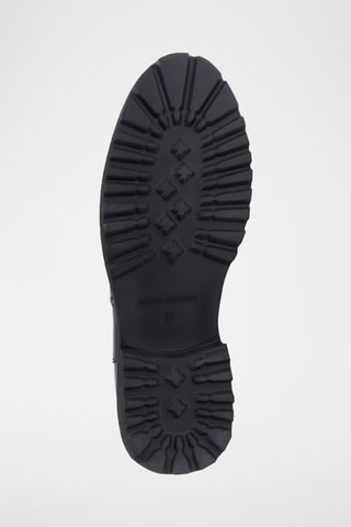 Botins Chelsea regular em couro - Camel - Castanho