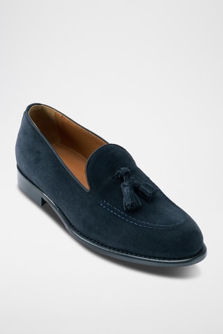 Mocassins de couro Mckay - Azul