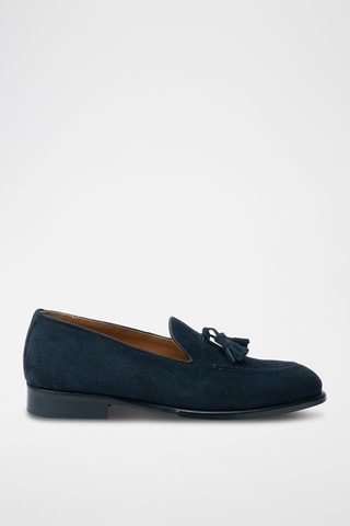 Mocassins de couro Mckay - Azul