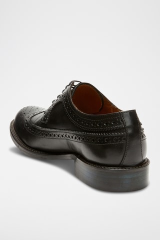 Derbies de couro Mckay - Preto