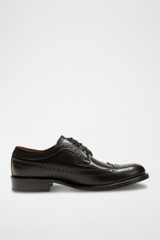 Derbies de couro Mckay - Preto