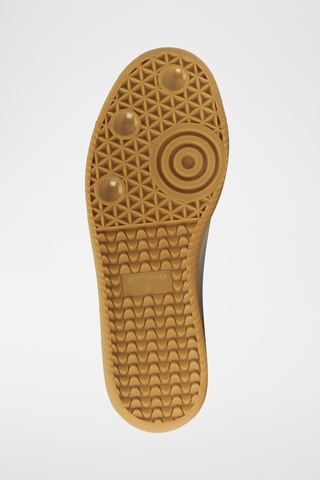 Sapatilhas em couro Regular - Branco