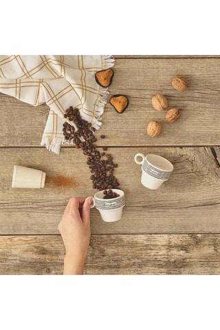 2 tazze da caffè in ceramica - 10,5 cl