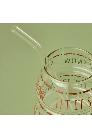 Bicchiere e cannuccia - 50 cl