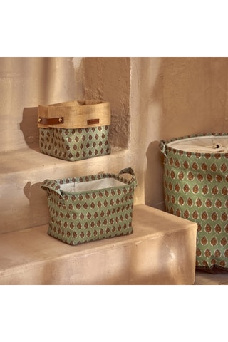 Cesto - Verde - 22 x 18 cm