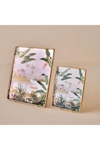 Portafoto - Dorato - 13 x 2 x 18 cm