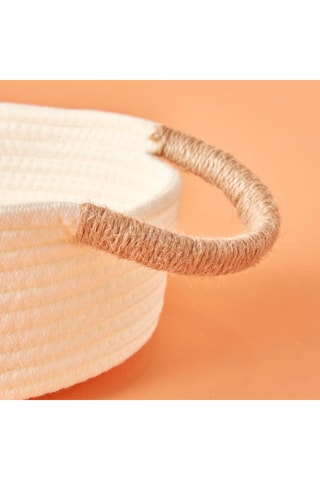 Cesto - Bianco - 33 x 23 x 9 cm