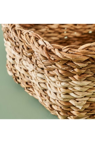 Cesto - Marrone - 18 x 18 x 8 cm