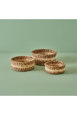 Cesto - Marrone - 30 x 12 cm