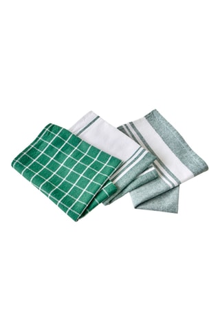 3 strofinacci - Verde