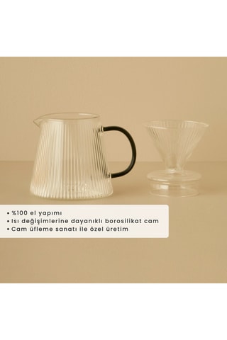 Teiera in vetro borosilicato - 52 cl