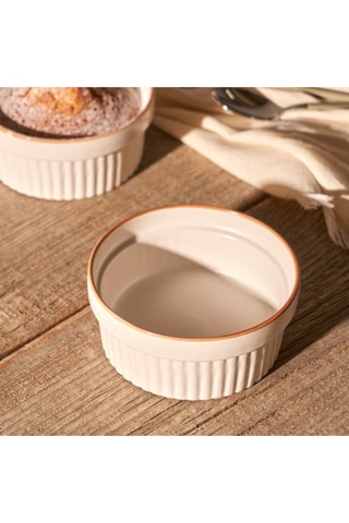 2 ramequin in porcellana