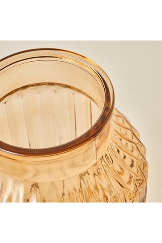 Vase - 23 cm - Ambre