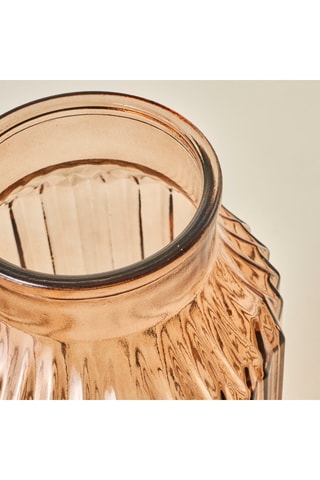 Vase - 23 cm - Marron