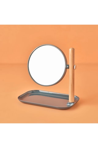 Specchio - Grigio - 22 x 14 x 23 cm