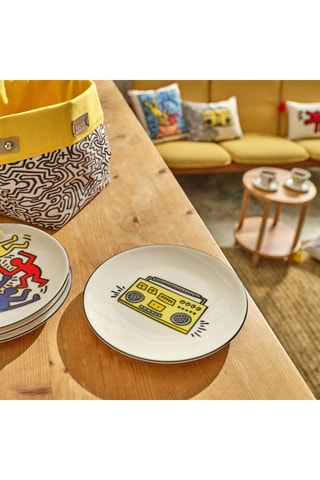 Piatto da dessert in porcellana - 19 cm