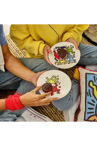 Piatto da dessert in porcellana - 19 cm