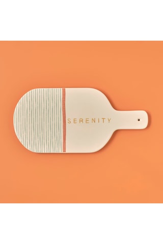 Piatto da portata in ceramica - 31,5 x 15 cm