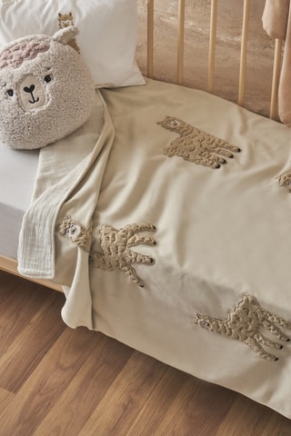 Manta - Bege - 80 x 100 cm