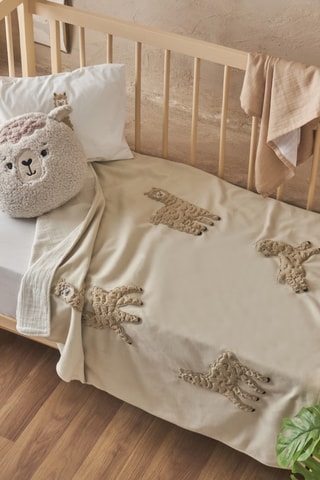 Manta - Bege - 80 x 100 cm