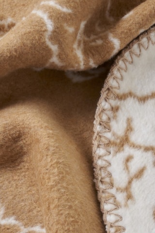 Plaid - Beige - 100 x 120 cm