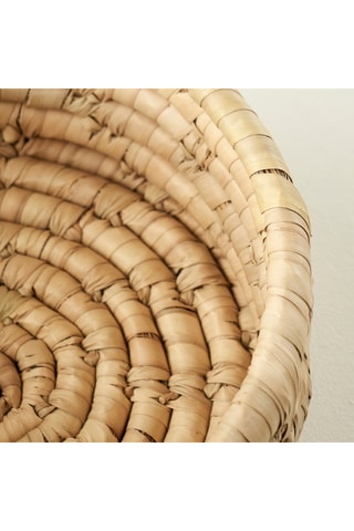 Cesto in vimini - Beige - 20 x 8 cm