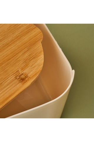 Contenitore pane - Beige - 33 x 18,5 x 12 cm