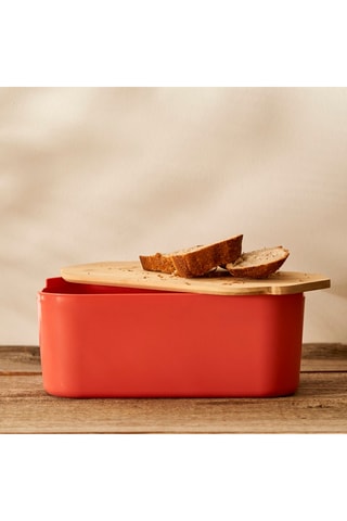 Contenitore pane - Corallo - 33 x 18,5 x 12 cm