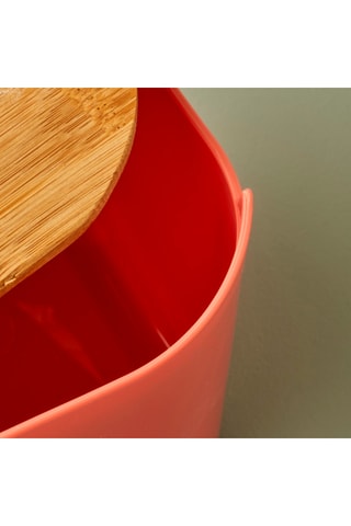 Contenitore pane - Corallo - 33 x 18,5 x 12 cm