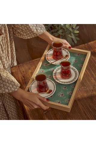 Vassoio in legno - 22 x 37 cm