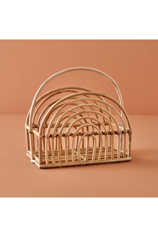 Panier en osier - Naturel - 36 x 19 x 33 cm