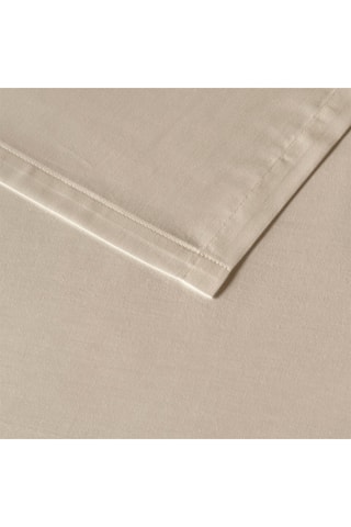 Lenzuolo sopra in cotone - 57 fili/cm² - Crema