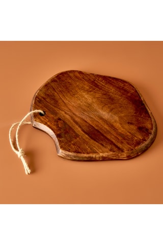 Plat de service en manguier - 33 x 27 x 2 cm