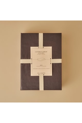 Lenzuolo sotto in cotone - 57 fili/cm² - Antracite