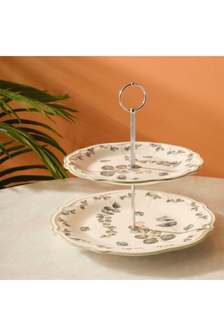 Plat de service en grès