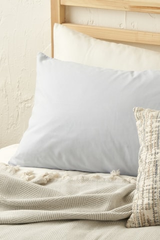 Copriletto in cotone - 57 fili/cm² - Grigio