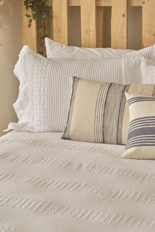 Copriletto in cotone - 57 fili/cm² - Bianco