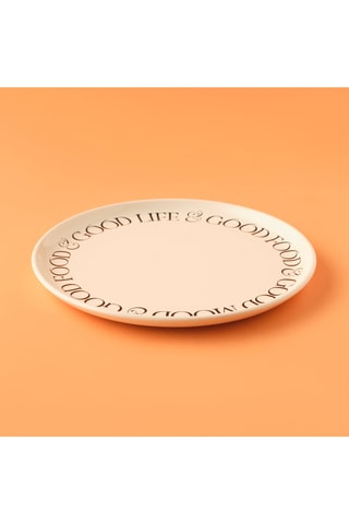 Piatto piano in ceramica - 20 cm