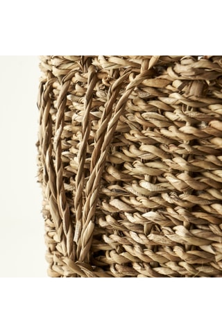 Cesto in vimini - Marrone - 28 x 25 cm