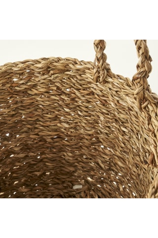 Cesto in vimini - Marrone - 36 x 30 cm