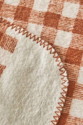 Copriletto - Beige e marrone