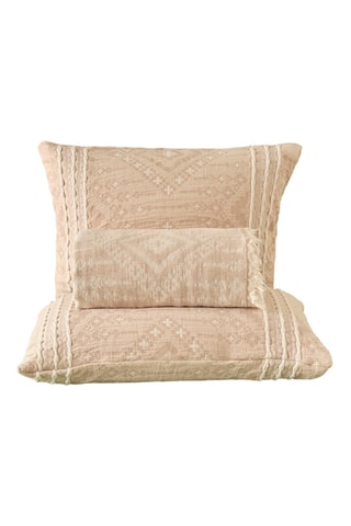 Parure letto in cotone - 57 fili/cm² - Beige