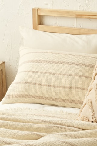 Copriletto in cotone - 57 fili/cm² - Crema