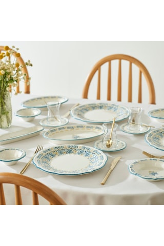 Servizio da colazione in grès - 20 pezzi