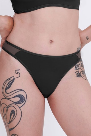 2 tangas Soft Adapt - Noir