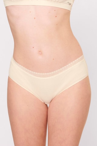 2 shortys GO Ribbed H Hipster - Marron et écru