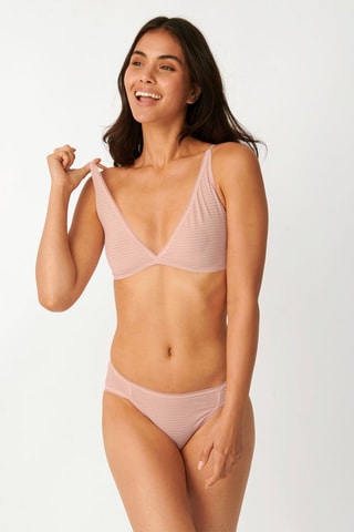Soutien-gorge sans armatures Ever Fresh Plus N - Rose pâle