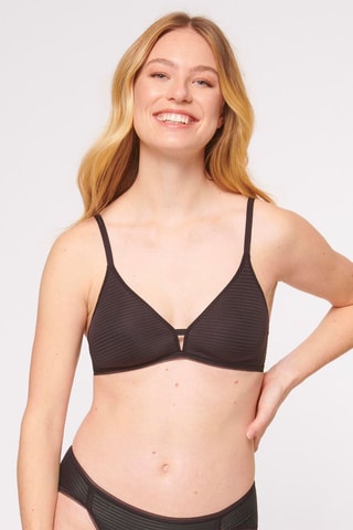 Soutien-gorge sans armatures Ever Fresh Plus P 2.0 - Noir